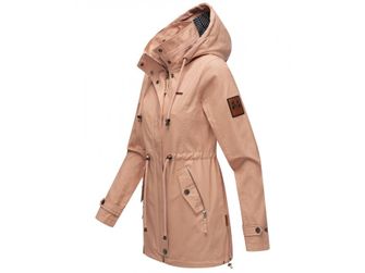 Marikoo Women&#039;s transitional jacket with hood Nyokoo, pale pink