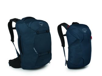 OSPREY bag FARPOINT 55,  muted space blue