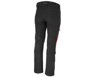 BENNON softshell trousers FORCE, black/red