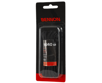 BENNON shoelaces Laces Black Box 140 cm