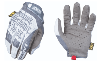 Mechanix Specialty Vent Working Gloves Gray/White