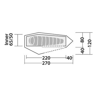 Robens Tent Arrow Head for 1 person