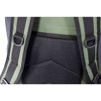 BasicNature Waterproof bag 90 L grey-green