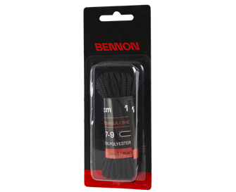 BENNON shoelaces Laces Black Box 170 cm