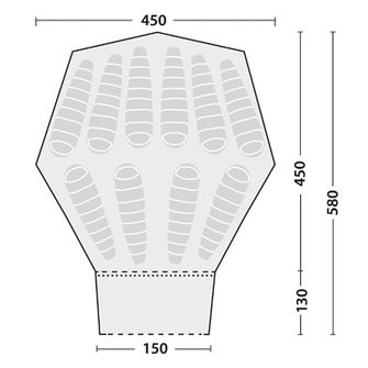 Robens Tent Kiowa for 10 persons