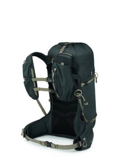 OSPREY hiking backpack TEMPEST VELOCITY 30,  dark charcoal/chiru tan