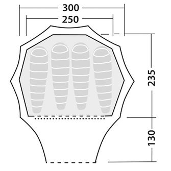 Robens Tent Fairbanks for 4 persons