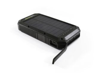 Basicnature 20k PowerBanka with wireless charging Qi and solar panel