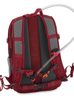 Pinguin Backpack Step 10 Nylon, 10 L, Red