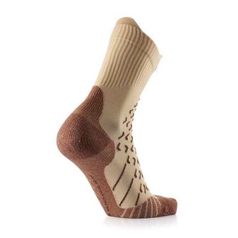 Therm-ic high socks, beige/brown