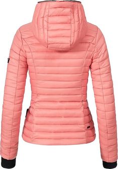 Navahoo Women&#039;s transitional jacket with hood Kimuk, coral