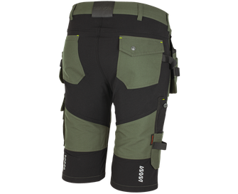 BENNON working shorts EREBOS, green/black