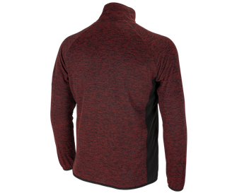 BENNON zipped sweatshirt ALTOS, red