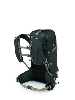 OSPREY hiking backpack TEMPEST VELOCITY 20,  dark charcoal/chiru tan