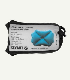 Klymit Pillow X large, blue