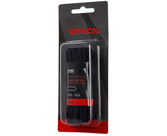 BENNON shoelaces Laces Black Box 190 cm