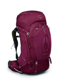 OSPREY hiking backpack AURA AG 65,  berry sorbet red