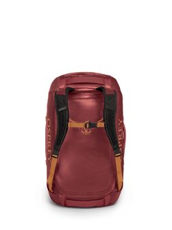 OSPREY TRANSPORTER 65 bag,  red mountain