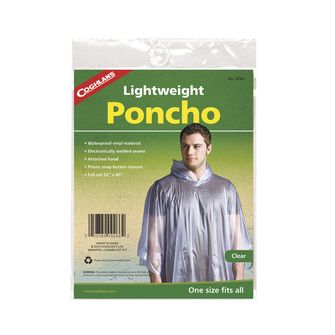 Coghlans light poncho transparent