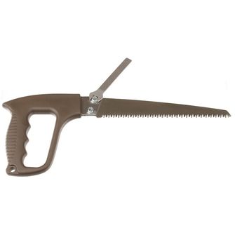 MFH Hand Saw, 2 saw blades, sheath with belt clip