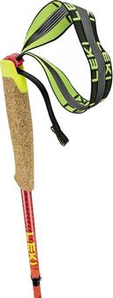 Trail Running Sticks Alphatrail FX.One Superlite, naturalcarbon-bright red-neonpink