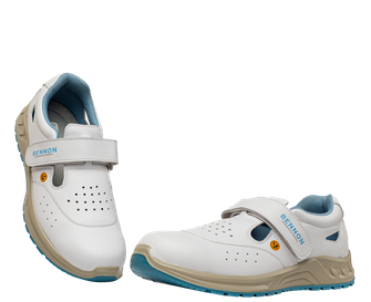 BENNON working sandals WHITE O1 ESD