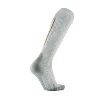 Therm-ic extra warm ski socks, grey and white