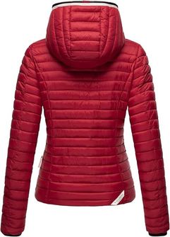 Navahoo Women&#039;s transitional jacket with hood Kimuk Princess, blood red