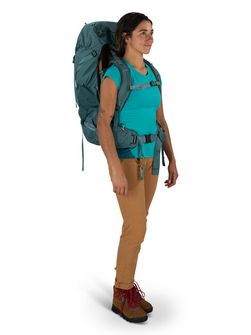 OSPREY hiking backpack RENN 50,  cascade blue/melon orange