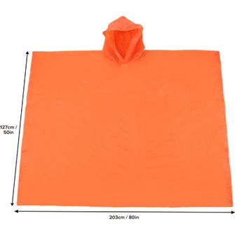 Coghlans Lightweight poncho orange