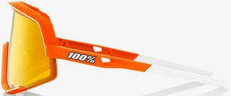 100% Glendale Sunglasses, Soft Tact Neon Orange