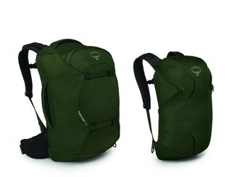 OSPREY bag FARPOINT 55,  gopher green