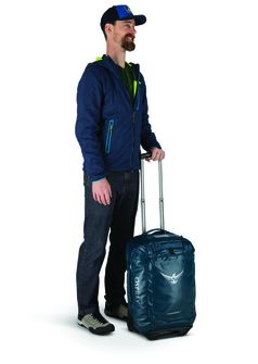 OSPREY bag ROLLING TRANSPORTER 40,  venturi blue