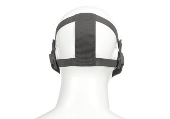 Invader Gear half mask for shape, grey