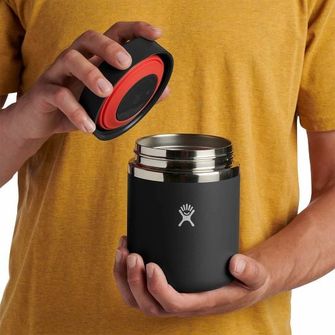 Hydro Flask Thermos for food 28 OZ Insulated Food Jar, black