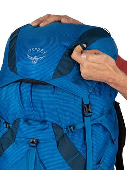 OSPREY hiking backpack EXOS 58,  blue ribbon