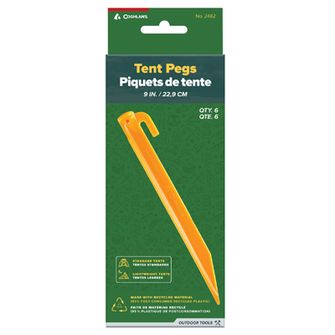 Coghlans ABS tent pegs 22 cm, 6 pcs in blister pack