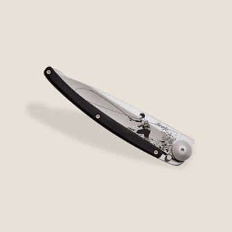 Deejo closing knife Tattoo Wood Fly Fishing