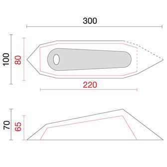 CAMP tent for 1 person Minima 1 SL