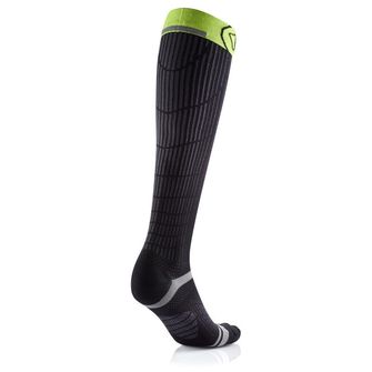 Sidas running socks, black/yellow