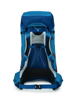 OSPREY hiking backpack ATMOS AG LT 65,  night shift/scoria blue