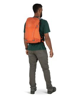 OSPREY hiking backpack HIKELITE 18,  koi orange/blue venture