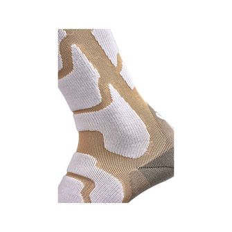 Therm-ic ski socks, grey beige