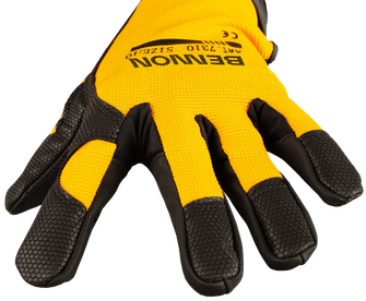 BENNON work gloves KALYTOS, yellow/black