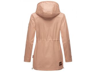 Marikoo Women&#039;s transitional jacket with hood Nyokoo, pale pink