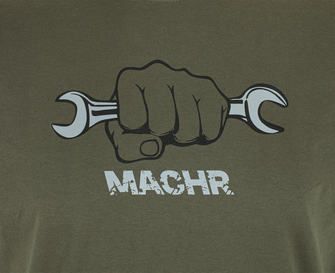 BENNON T-shirt MACHR TOOL, green