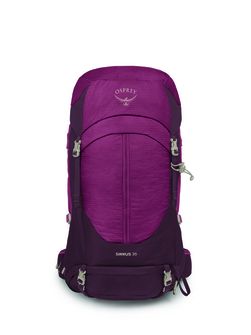 OSPREY hiking backpack SIRRUS 36,  elderberry purple/chiru tan