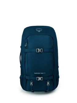 OSPREY hiking backpack FAIRVIEW TREK 50,  night jungle blue