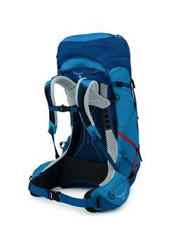 OSPREY hiking backpack ATMOS AG LT 50,  night shift/scoria blue