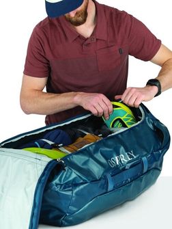 OSPREY TRANSPORTER 120 bag,  venturi blue